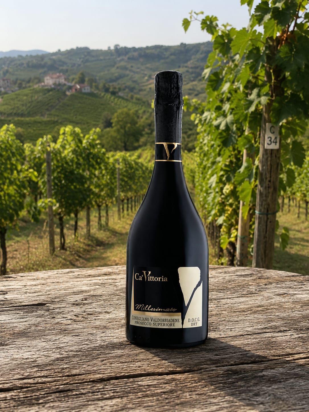 Ca' Vittoria - Conegliano - Valdobbiadene Prosecco Superiore D.O.C.G. DRY - "MILLESIMATO "