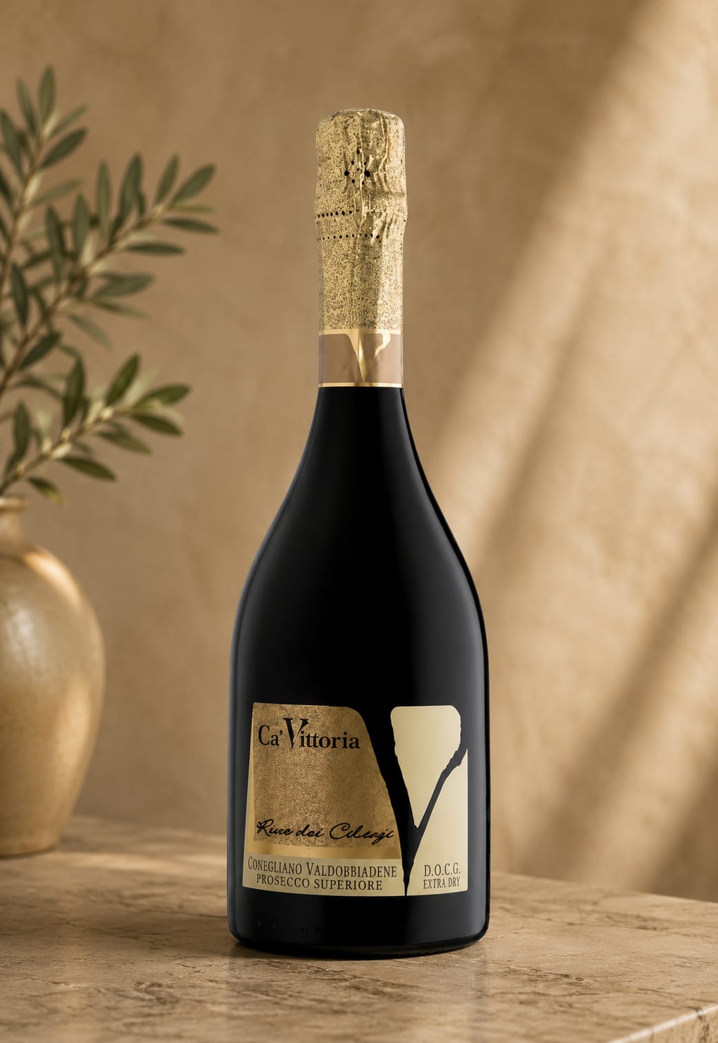 Ca' Vittoria - Riva dei Ciliegi Conegliano Valdobbiadene PROSECCO SUPERIORE D.O.C.G. EXTRA DRY